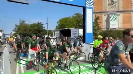 Migliaia di amanti della bici in sella per la Copenaghen Sprint