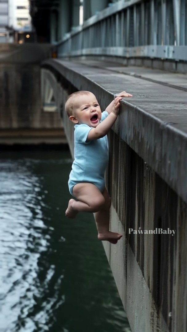 ⁣A dog save a baby  #dog #pets #shorts