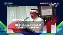 Kocak! Kelakar Dedi Mulyadi Depan Menteri KKP: Jangankan Dapat Bintang, Dapat Jodoh Saja Susah