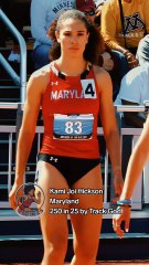 250 Track & Field Athletes in 25 Seconds: Kami Joi Hickson