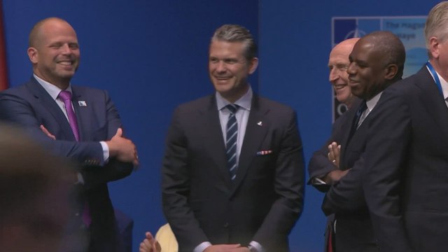 NATO Backstage Moment: Leaders Flock to Trump Ahead of High-Stakes Meeting