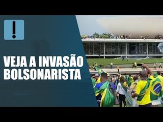 URGENTE: Manifestantes invadem Congresso Nacional e cercam Palácio do Planalto