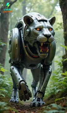 Robots | lion robot | 🦁🤖 The Rise of the Lion Robot | AI-Generated Futuristic Beas #LionRobot #AICreation #AIVideo #FuturisticRobot #RobotLion #ArtificialIntelligence #AIAnimation #SciFiArt #GenerativeAI #AIVision #DailymotionAI #MachineBeast #DigitalAr