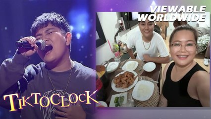 TiktoClock: Kontesero, LOVE LIFE ang puhunan sa kantahan!