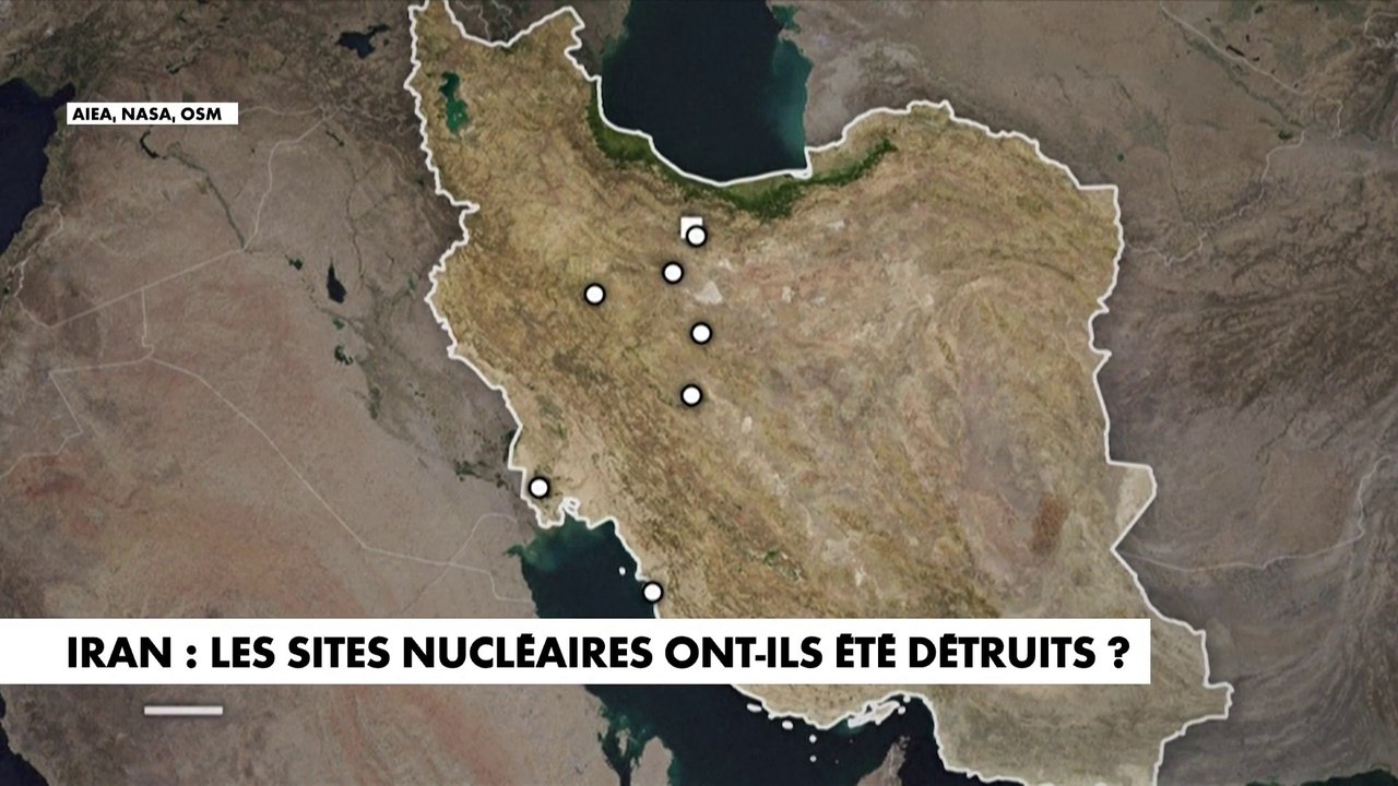 Sites nucléaires iraniens détruits : un doute existe dans l'administration Trump et les médias