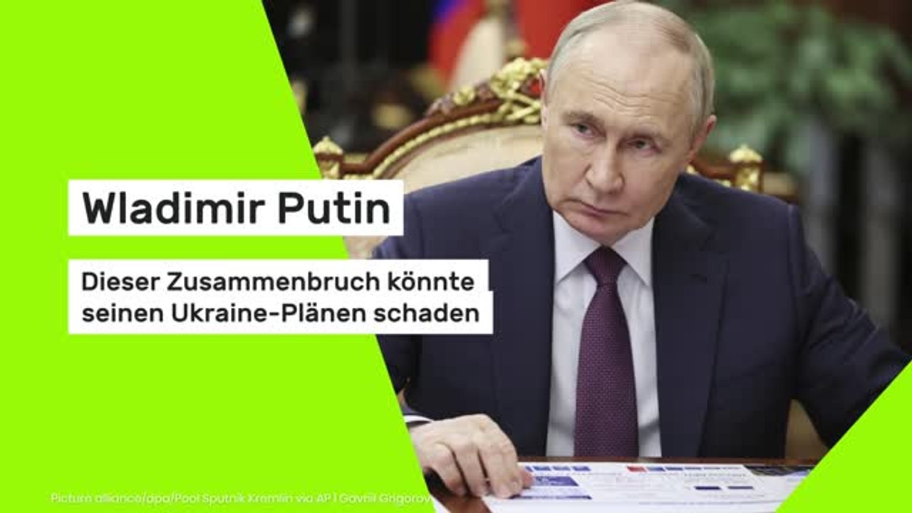Wladimir Putin: Dieser Zusammenbruch könnte seinen Ukraine-Plänen schaden