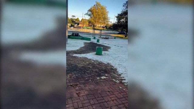 Clima 'esquenta' mas Cascavel amanhece branca de geada