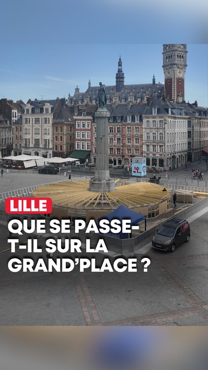 Que se passe-t-il sur la Grand’Place à Lille ? 🤔