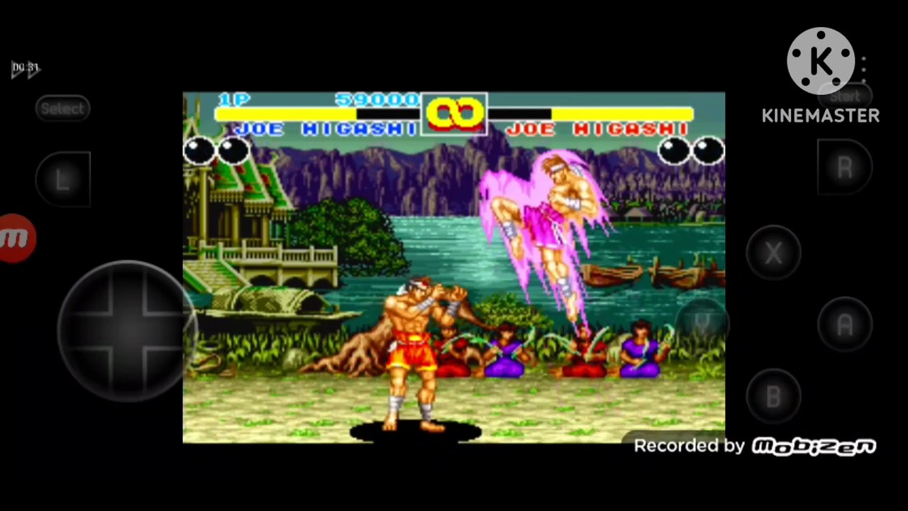 Fatal Fury 2 Joe Higashi vs Joe Higashi fala de vitória do Joe Higashi clone em português