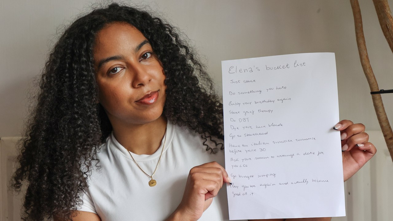 "My boyfriend took his own life and left me a list to learn to live again"