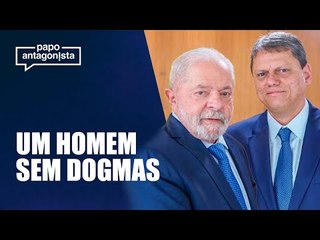 Lula e Tarcísio de Freitas se reúnem e discutem privatização do porto de Santos