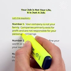 Advice on work and life balance! 🙌💯