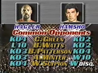 Marvelous Marvin Hagler vs Mustafa Hamsho II - HBO 10-19-84