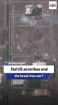 Did US airstrikes end the Israel-Iran war