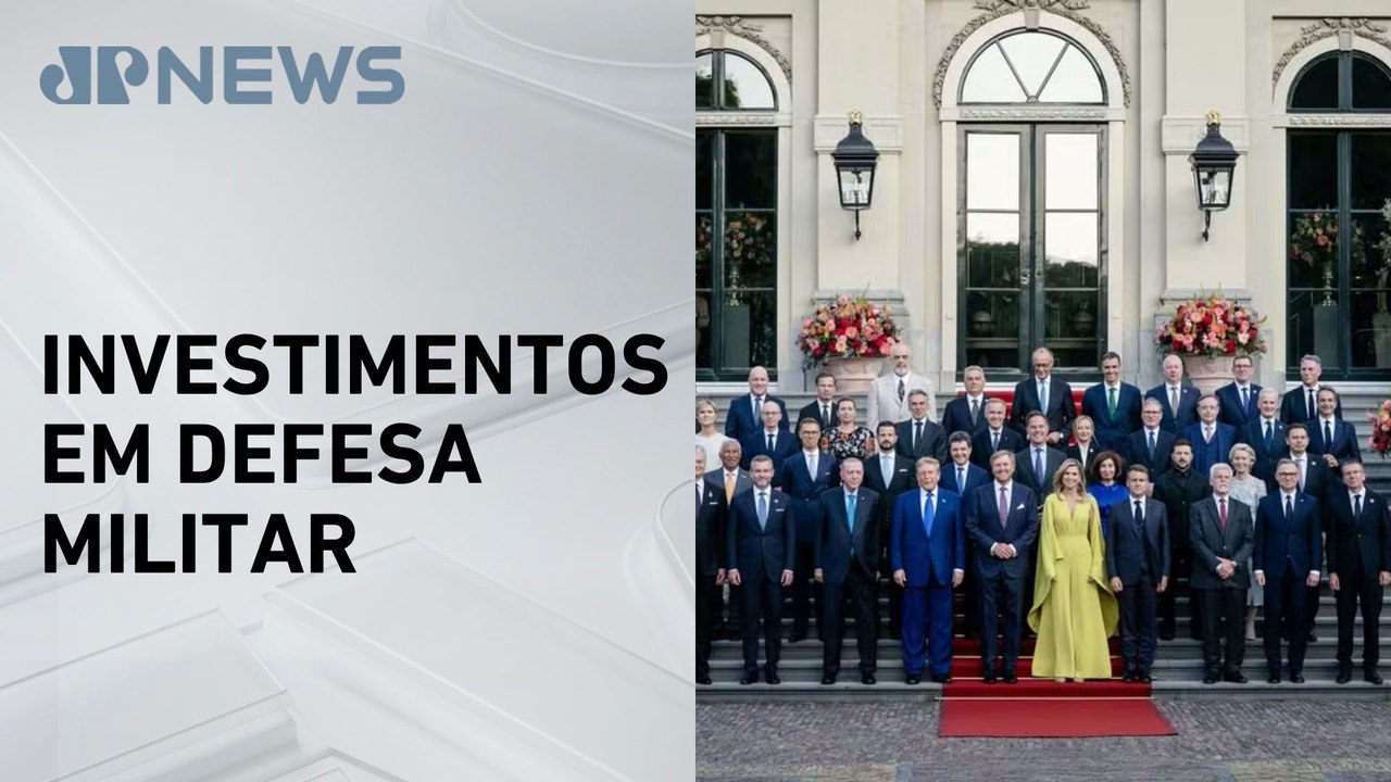 Líderes de países da Otan se reúnem para discutir aumento dos gastos militares