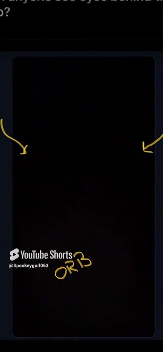 there is a Entity behind this Orb...can you see it?