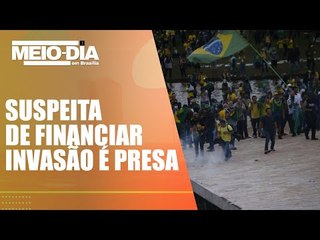 Suspeita de financiar invasão dos Três Poderes é presa no RJ