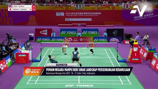 Peluang terbuka buat pemain remaja negara menyinar di Kejohanan Remaja Asia 2025