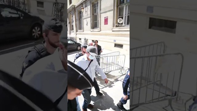 Braquage de Kim Kardashian : Arrivée d’un accusé au Palais de Justice de Paris