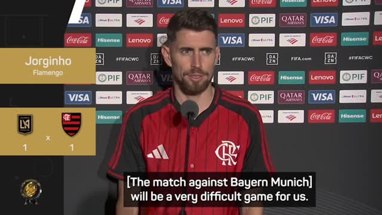 Jorginho aware of 'difficult' Bayern Munich challenge as Flamengo advance