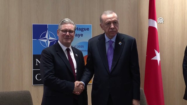 Cumhurbaşkanı Erdoğan, İngiltere Başbakanı Starmer ile görüştü