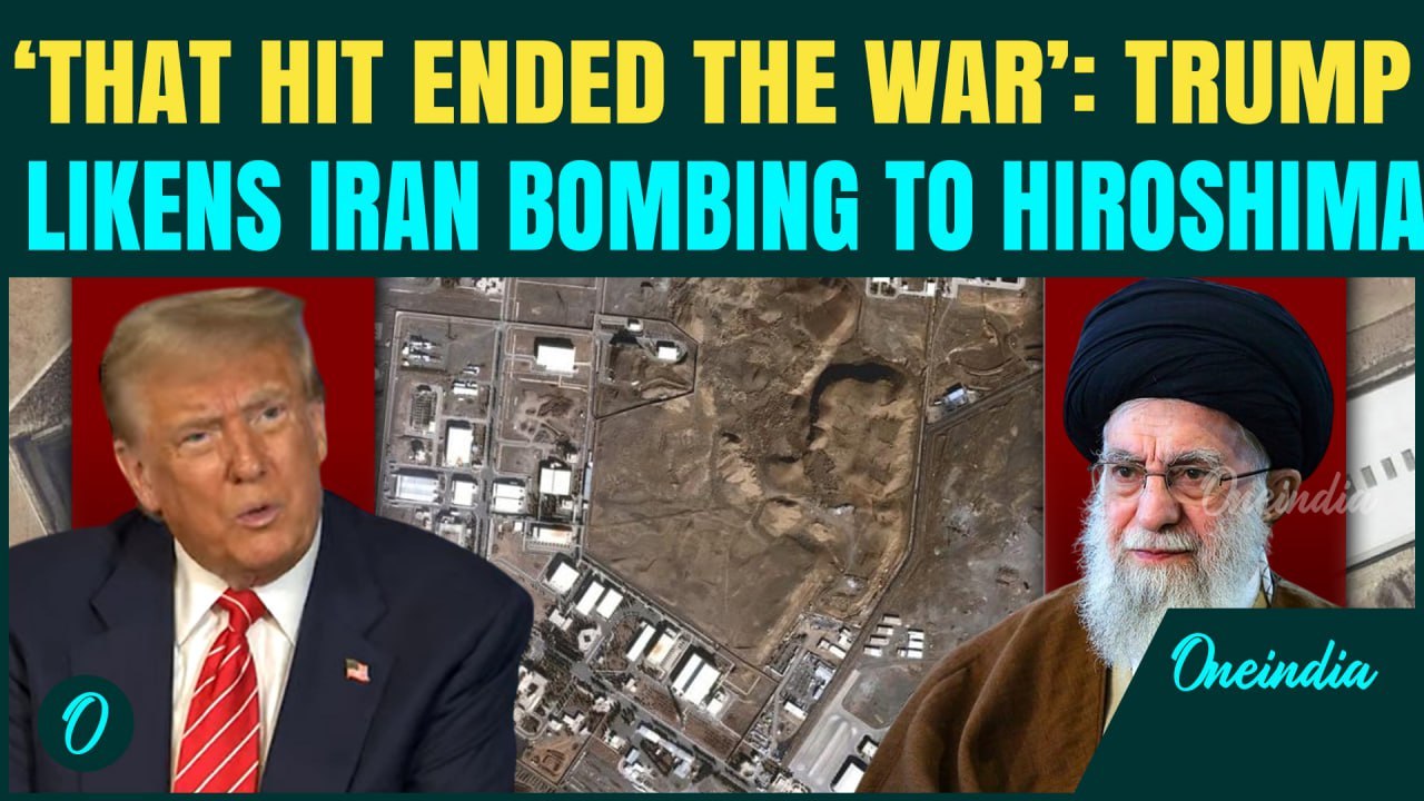 ‘LIKE HIROSHIMA’: Trump Compares U.S. Strikes on Iran to Atomic Bombings; Says ‘It Ended the War’