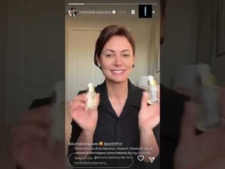 Michelle com partículas de ouro #shorts