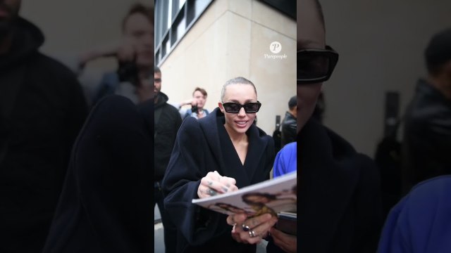 Miley Cyrus est présente à Paris après 12 ans d’absence en France, la chanteuse Américaine fait de