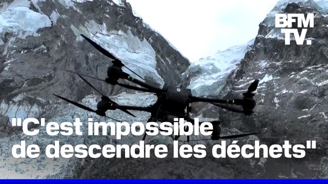 Des drones utilisés sur l'Everest pour retirer les déchets