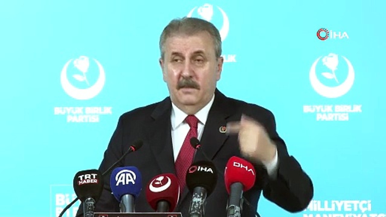 BBP lideri Destici: "İsrail’in saldırıları uluslararası hukuka aykırıdır"