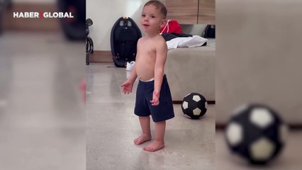 Valverde'nin oğlundan muhteşem Arda Güler taklidi!