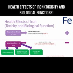 Health effects of iron (toxicity and biological functions)