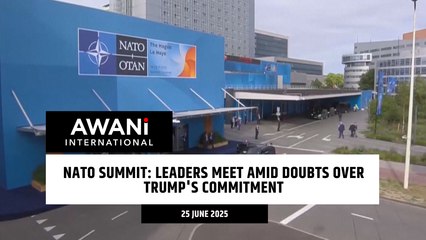 NATO Summit: Leaders meet amid doubts over Trump's commitment