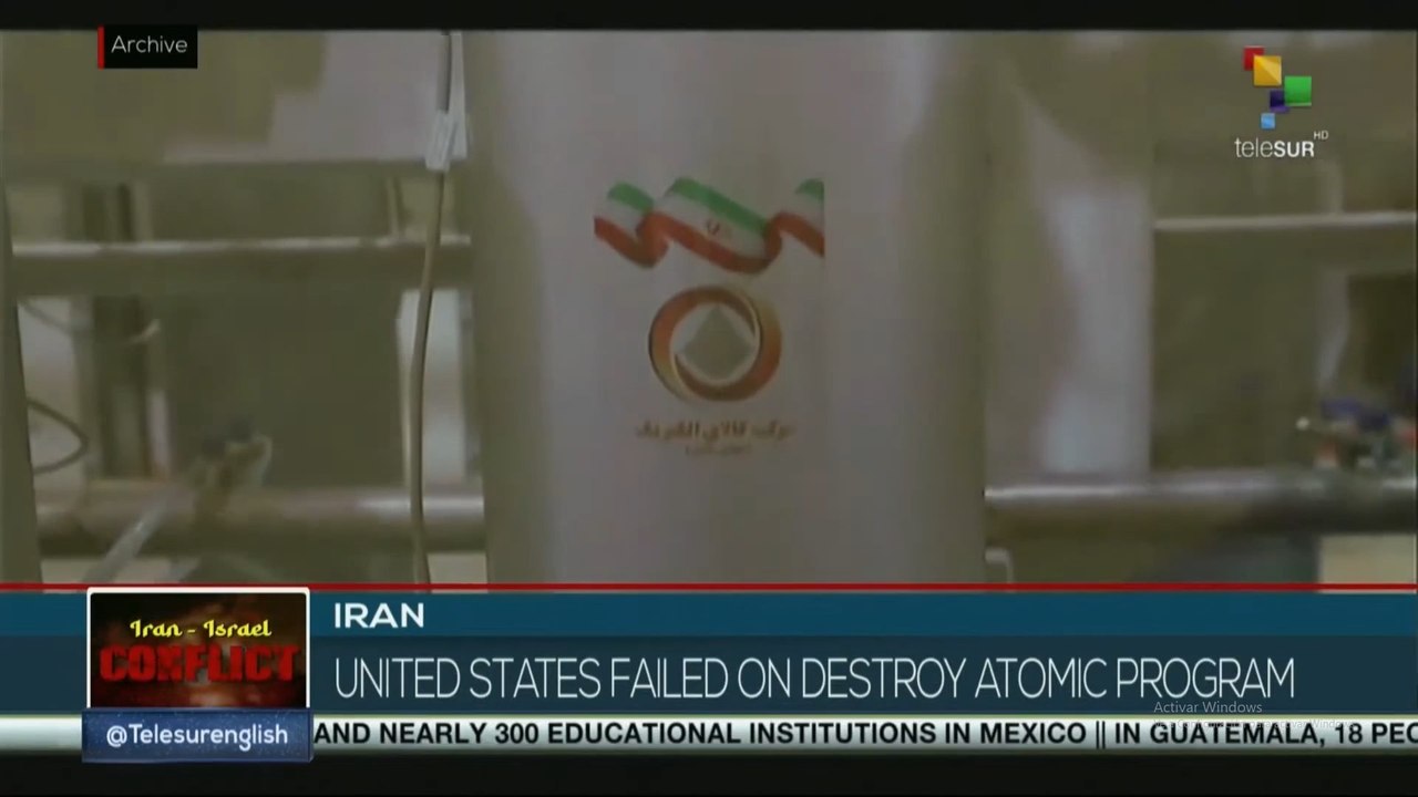 Iran, United States failed on destroy atomic program
