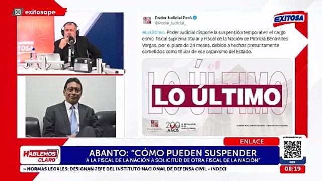 Patricia Benavides acatará decisión del PJ, asegura su abogado: Pero vamos a apelar, es una resolución disparatada