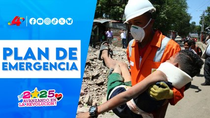 🚨🗺️ II Ejercicio nacional: Nicaragua fortalece su plan de respuesta ante emergencias