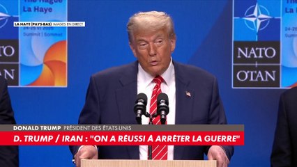 Donald Trump : «C'est la sécurité de l'Europe et du monde qui est en jeu»