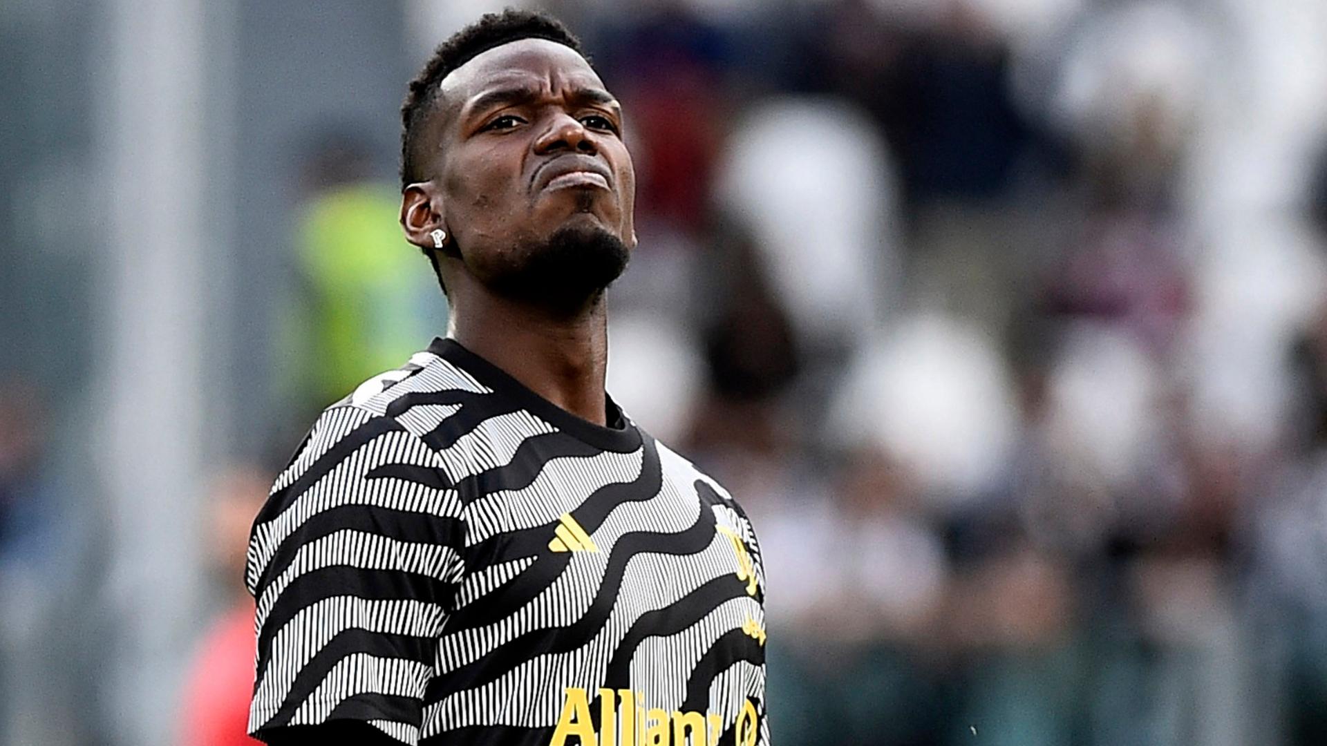 Paul Pogba at Premier Padel Miami P1
