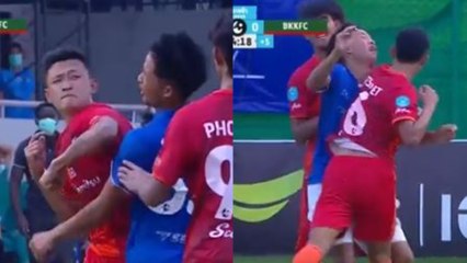 Rescinden contrato de un jugador por propiciar un golpe al contrario... al más puro estilo muay thai