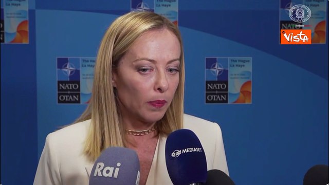 Vertice Nato, Meloni: E' il momento per ottenere il cessate al fuoco a Gaza