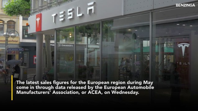 Tesla's Europe Sales Slide For 5th Straight Month - Elon Musk-led EV Giant's Market Share Shrinks To 1.3%