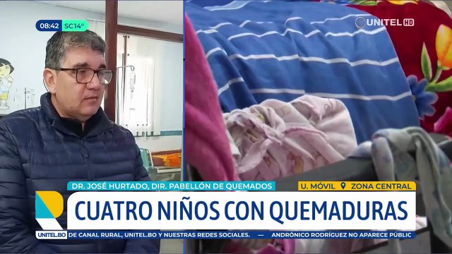 Cuatro niños menores de 4 años siguen internados con quemaduras tras explosión en su vivienda, uno tiene lesiones profundas