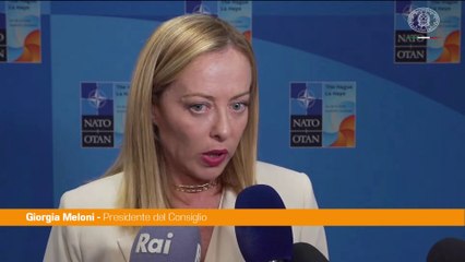 Gaza, Meloni "Cessate il fuoco necessario, oggi più facile ottenerlo"