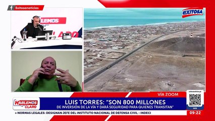 Doble vía Tacna - Boca de Río: Gobernador Torres Robledo pide intervención del Estado ante nueva postergación