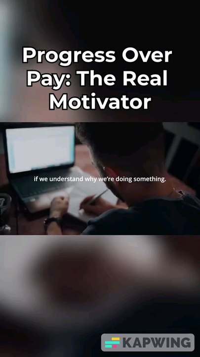 🔥 Why You're REALLY Motivated (It's Not Money) 👀💡 🎯 Intrinsic vs Extrinsic Motivation 💪 Progress > Paychecks 🧠 Learn the truth behind what drives us