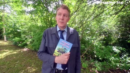 Telford author with his new children's book and a letter from Kensington Palace