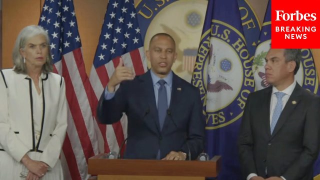 Dem Leadership Brief Press After White House Postpones Briefing Congress On Iran Strikes