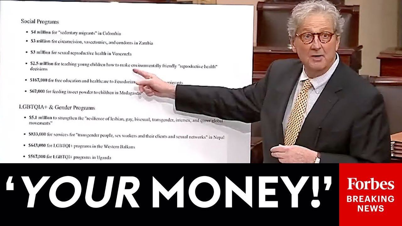 John Kennedy Lists Example After Example Of Tax-Funded Programs He Wants Cut