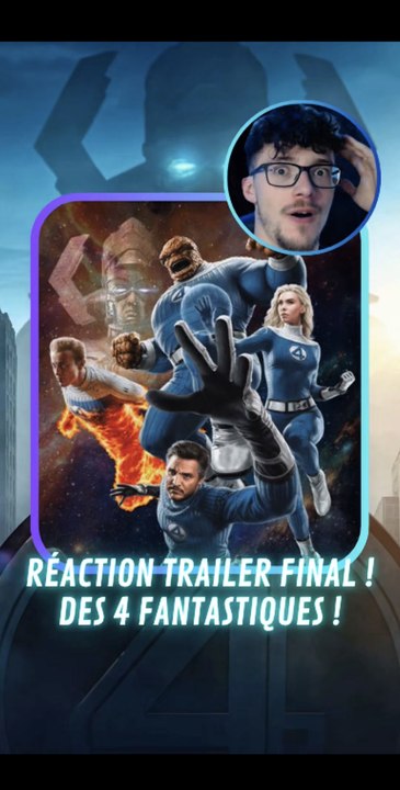 Réaction au DERNIER trailer des 4 Fantastiques ! #CapCut #fantasticfour #firststeps #4fantastiques #marvel #mcu #marvelrivals #pourtoi #fyp #koda