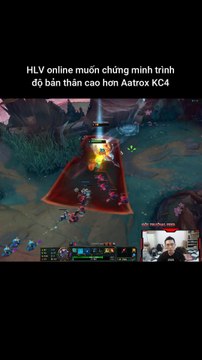 HLV online muốn chứng minh trình độ bản thân cao hơn Aatrox KC4 #illaoi #aatrox #lienminhhuyenthoai #leagueoflegends #knightriseky